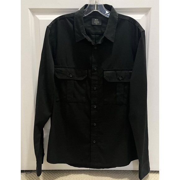 NEUW Men’s Button Up Long Sleeve Shirt - Picture 7 of 8